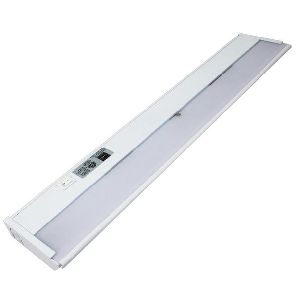 16" 11.2 watt 120 volt 3000K White Finish LED Undercabinet Fixture