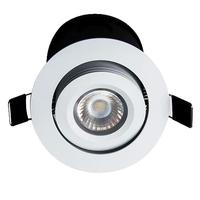 GM Lighting 3.75" 6 watt 120 volt 3000K Natural White White Finish LED Mini Downlight