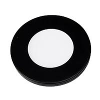 GM Lighting 2.2 watt 12 volt 2700K Black Dimmable Slim Puck Light