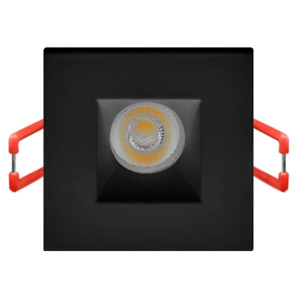 2" 15 watt 120 volt CCT Selectable Black Finish Recessed LED Mini Downlight