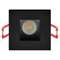 GM Lighting 2" 15 watt 120 volt CCT Selectable Black Finish Recessed LED Mini Downlight