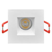 GM Lighting 1" 7 watt 120 volt CCT Selectable White Finish Recessed LED Mini Downlight