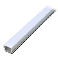 View 4' Silver Finish White Lens Aluminum Extruded Channel