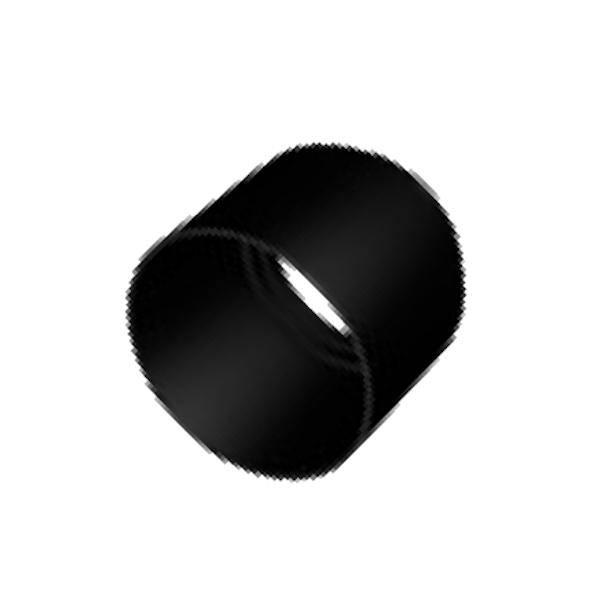 Matte Black Atom Track Series Track Light Snoot 