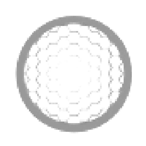 Matte White Honeycomb Louve Atom Track Series Track Light Ring