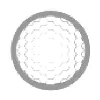 Green Creative Matte White Honeycomb Louve Atom Track Series Track Light Ring