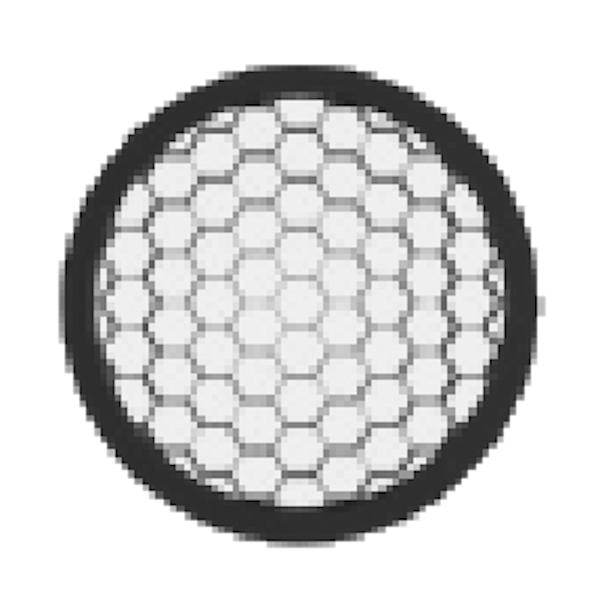 Matte Black Honeycomb Louve Atom Track Series Track Light Ring