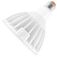 Green Creative 30 watt 120/277 volt PAR38 Medium Screw Base 3500K Neutral White Dimmable LED
