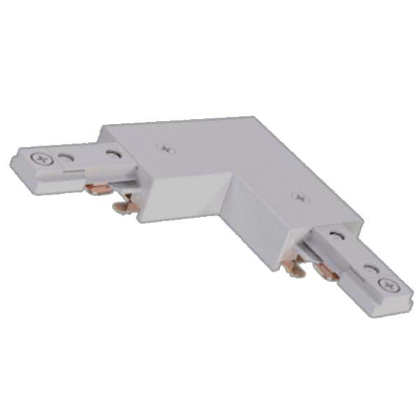 L Connector Silver Green Creative Track Connector