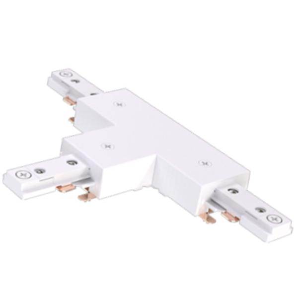 T Connector Reverse Polarity White Green Creative Track Connector