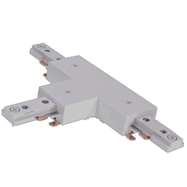 T Connector Reverse Polarity Silver Green Creative Track Connector