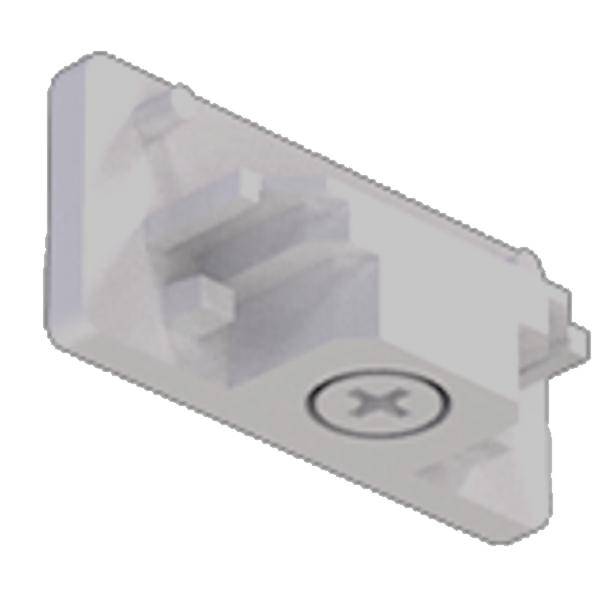 End Cap Silver Green Creative Track End Cap
