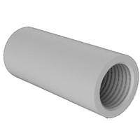 Green Creative 1/4" IPS Stem Coupling Extender Silver Green Creative Stem Coupling