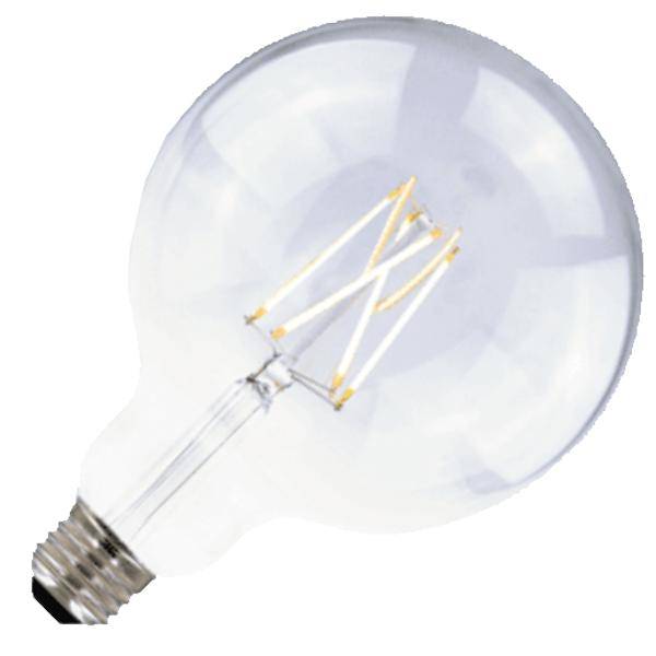 5.5 watt 120 volt G40 Medium Screw Base 2700K Warm Dimming LED