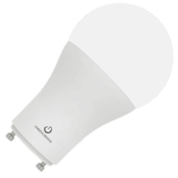 9 watt 120 volt A19 Twist and Lock Base 3000K Natural White Dimmable LED