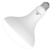 Green Creative 13 watt 120 volt BR40 Medium Screw Base 3000K Natural White Dimmable Flood LED
