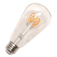 View 4.5 watt 120 volt ST19 Medium Screw Base 2100K Warm White Clear Dimmable LED