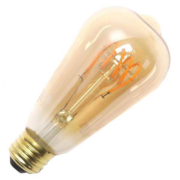 4.5 watt 120 volt ST19 Medium Screw Base 2000K Warm White Amber Dimmable LED