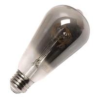 View 4.5 watt 120 volt ST19 Medium Screw Base 4000K Cool White Smoky Dimmable LED