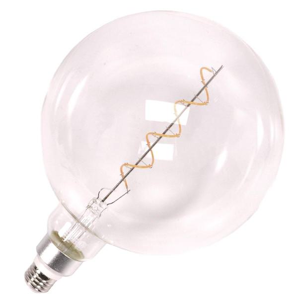 4.5 watt 120 volt G63 Medium Screw Base 2100K Warm White Clear Dimmable LED