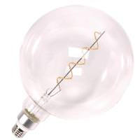 View 4.5 watt 120 volt G63 Medium Screw Base 2100K Warm White Clear Dimmable LED