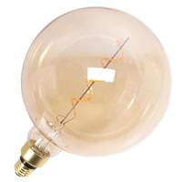 View 4.5 watt 120 volt G63 Medium Screw Base 2000K Warm White Amber Dimmable LED