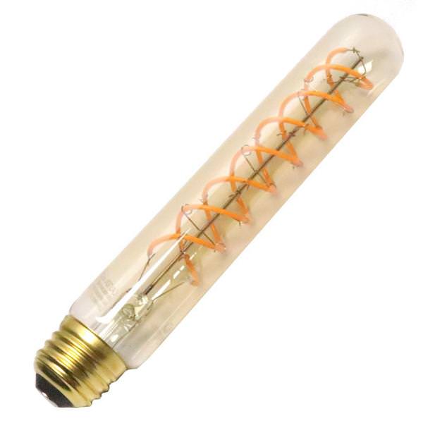6.5 watt 120 volt T10 Medium Screw Base 2000K Amber Dimmable LED