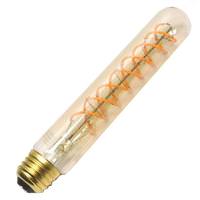 View 6.5 watt 120 volt T10 Medium Screw Base 2000K Amber Dimmable LED