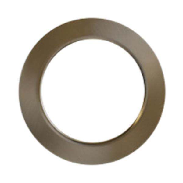6" Brushed Nickel THINFIT Ext Series Downlight Trim