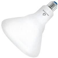 Green Creative 11 watt 120 volt BR40 Medium Screw Base 2700K Warm White Dimmable Flood LED