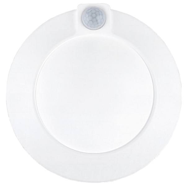 6" 10 watt 120 volt 4000K Flood LED Round Downlight with PIR Sensor