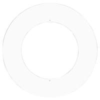 View 6.3" White Downlight Goof Ring