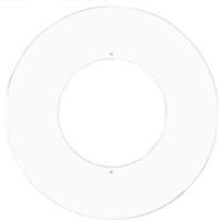 View 4.1" White Downlight Goof Ring