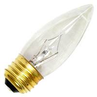 Halco 25 watt 130 volt B10 Medium Screw Base Clear