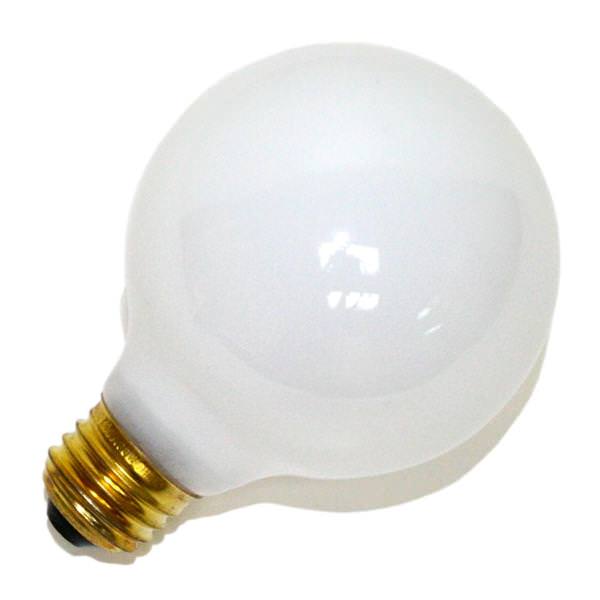 40 watt 130 volt G25 Medium Screw Base White