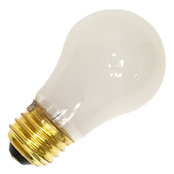 15 watt 130 volt A15 Medium Screw Base Frosted Appliance 