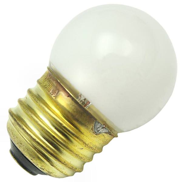 7.5 watt 130 volt S11 Medium Screw Base White