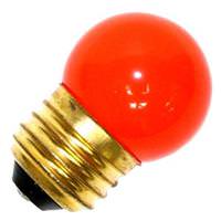 Halco 7.5 watt 130 volt S11 Medium Screw Base Orange