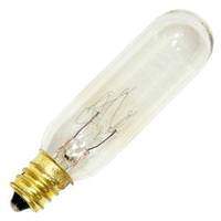Halco 15 watt 145 volt T6 Candelabra Screw Base Clear