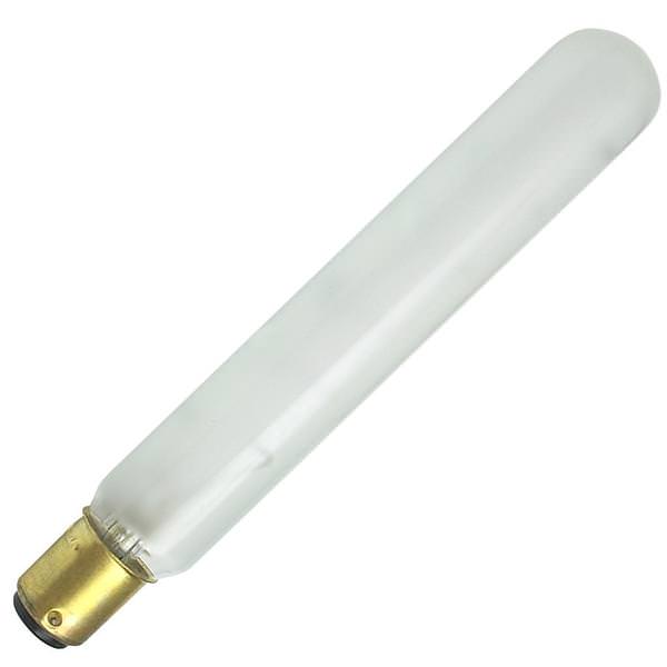 20 watt 130 volt T6.5 Double Contact Bayonet Base Frosted