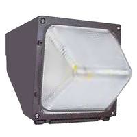 View 30 watt 120/277 volt 5000K Daylight Bronze Semi-Cutoff LED Wall Pack