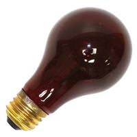 View 40 watt 130 volt A19 Medium Screw Base Red