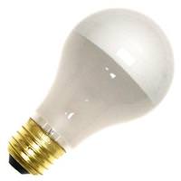 Halco 60 watt 130 volt A19 Medium Screw Base Long Life Frosted / Silver