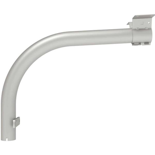 90 Degree Mounting Arm Gray Aluminum