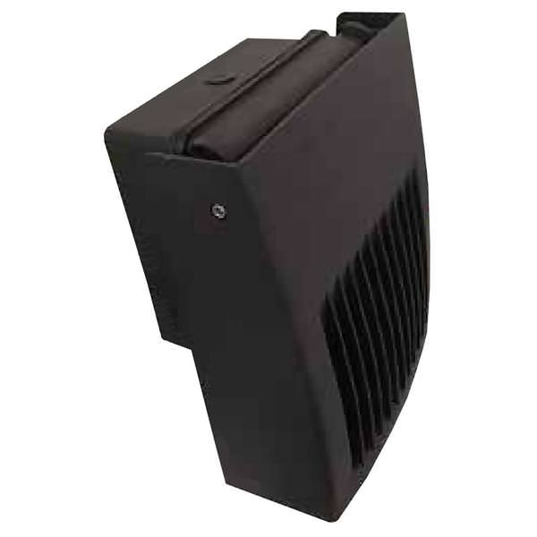 12 watt 120/277 volt 5000K Daylight Bronze Adjustable Full-Cutoff Dimmable LED Wall Pack