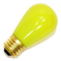 Halco 11 watt 130 volt S14 Medium Screw Base Yellow