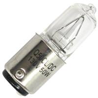 Halco 50 watt 130 volt T4 Double Contact Bayonet Base Clear