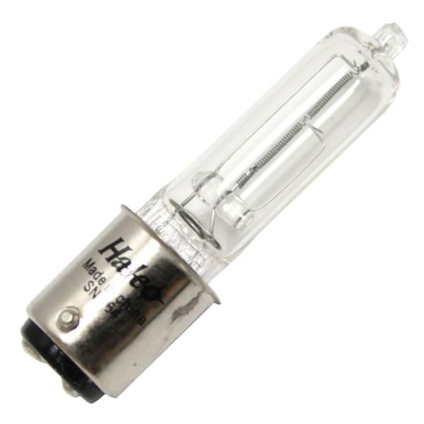 75 watt 130 volt T4 Double Contact Bayonet Base Clear