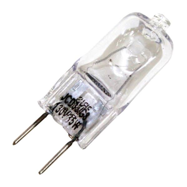 35 watt 130 volt T4 Bi-Pin Base Clear