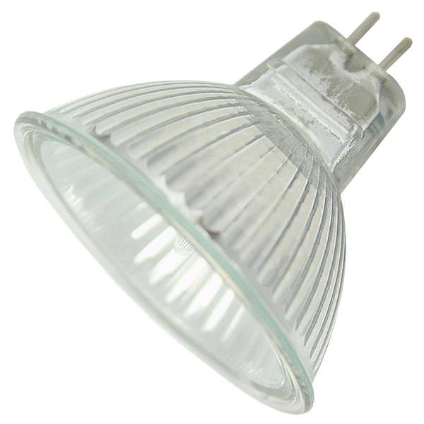 35 watt 12 volt MR16 Bi-Pin Base 3000K Natural White Flood #FMW